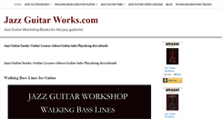 Desktop Screenshot of jazzguitarworks.com